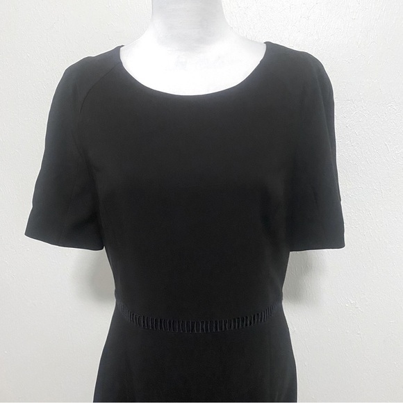 FINDERS Women’s Eyelet Fit and Flare Black Dress Size X-Large Unique Heavyweight - Picture 5 of 15